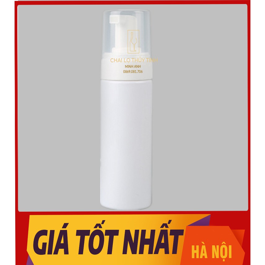 { Bán buôn/Bán sỉ}  Chai Xịt Tạo Bọt 100ml đựng sửa rửa mặt, sữa tắm