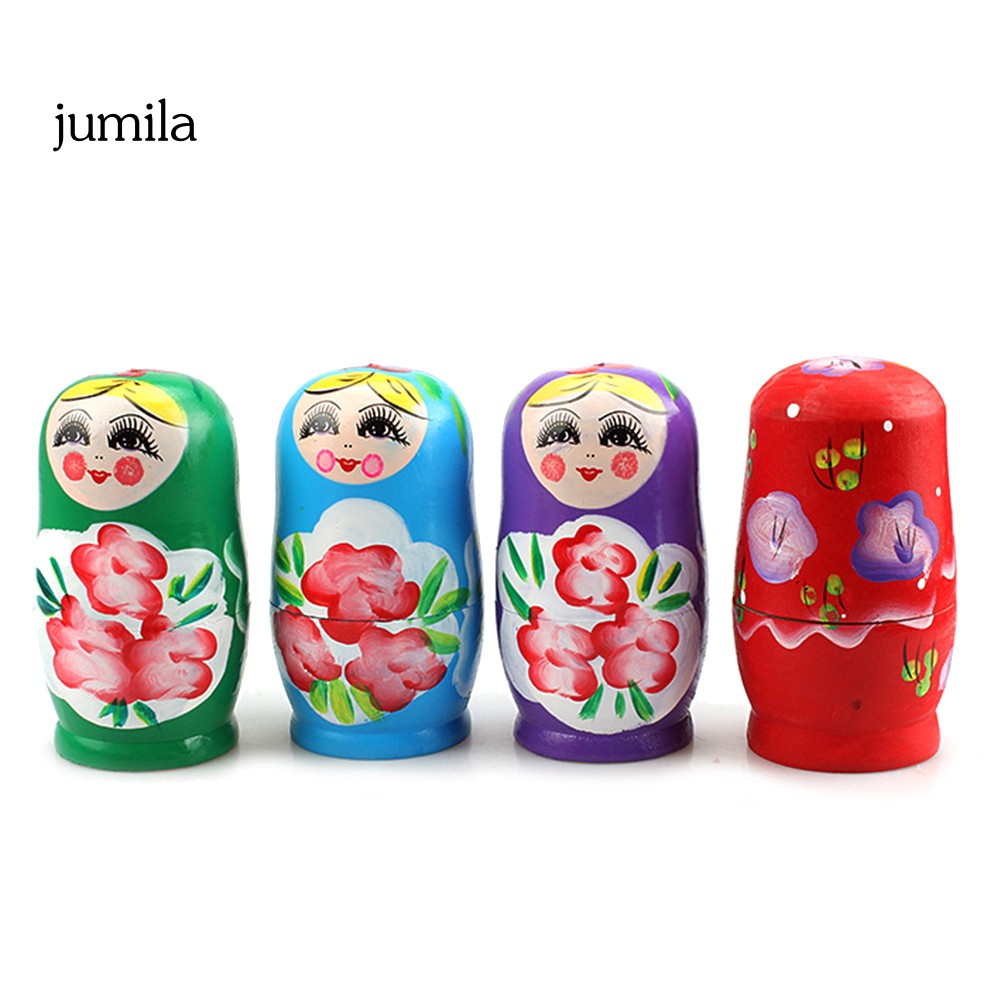 5 Búp Bê Nga Matryoshka Bằng Gỗ