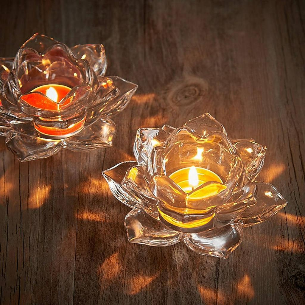 Ly Đựng Nến Thủy Tinh Nhiều Mẫu – không nắp sang trọng tinh tế