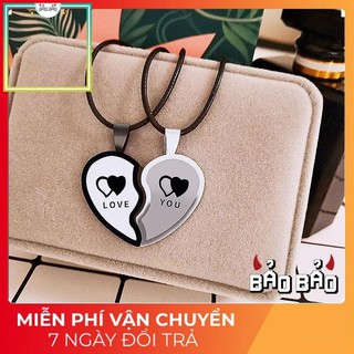 Dây chuyền cặp đôi - vòng cổ cặp đôi - love you