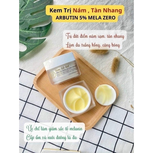 Kem dưỡng trắng da mờ nám 5-7 ngày Tom tit tot hiệu quả nhanh 100% nổi rầm rộ 2022