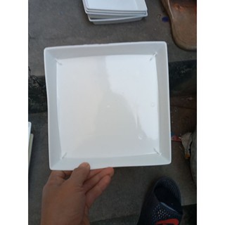 Đĩa nhựa vuông lót chậu V20cm (cạnh đo được 19cm )