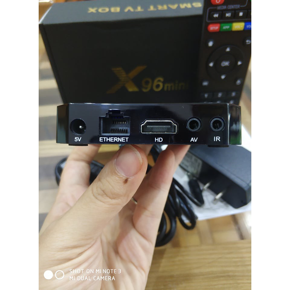 Box X96 mini 2G 16G - Xem truyền hình phim online youtube giá sieu rẻ kết nối wifi không dây, chạy android 9.0