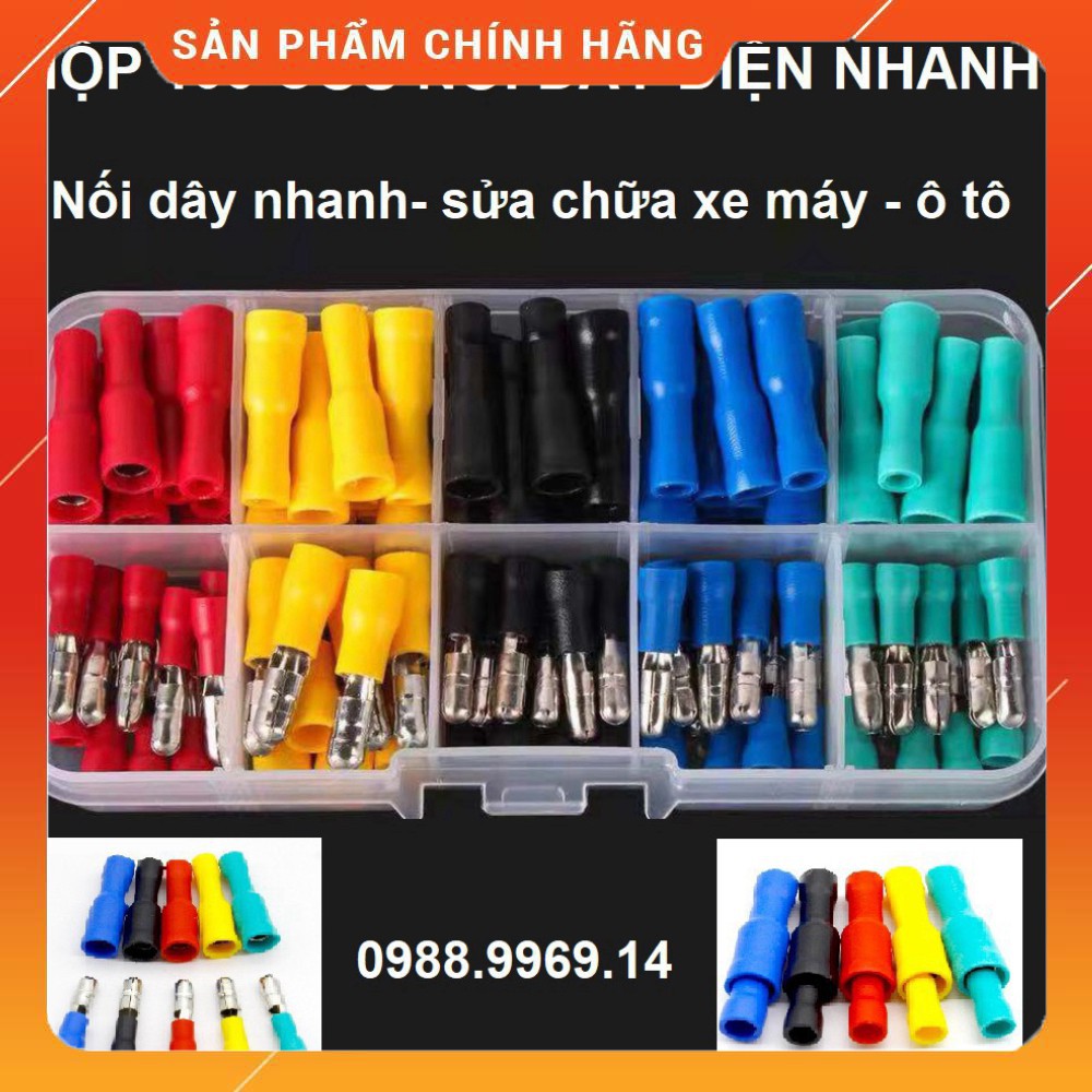 Đầu cos nối dây điện nhanh - cos dùng sửa chữa xe máy - ô tô