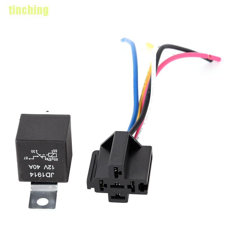 Rơ Le Tự Động Chất Lượng Cao Tinching11 12v 5pin 40a 12v 5pin