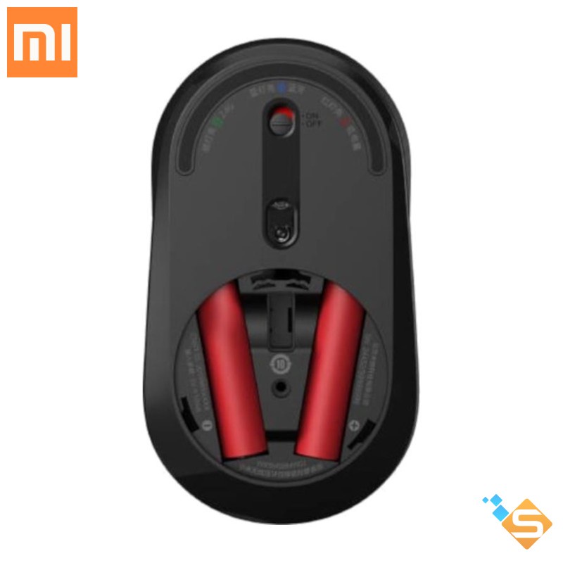 Chuột Không Dây Dual Mode Bluetooth Xiaomi Slient Đen Trắng HLK4040GL / HLK4041GL - Bảo Hành Chính Hãng 12 Tháng