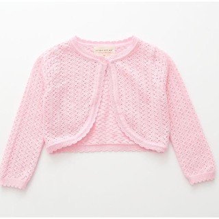 Áo khoác len mỏng cho bé gái