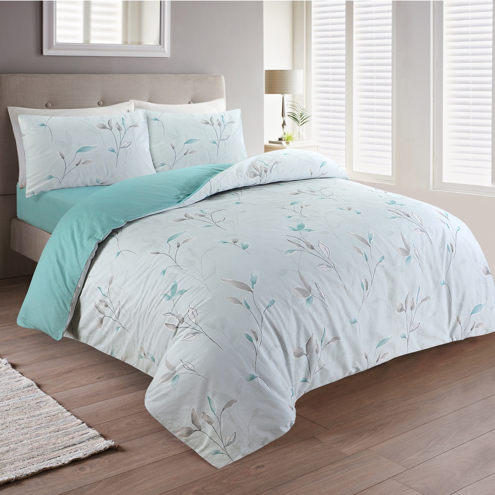 Bộ chăn ga áo gối Cotton Jean Perry Montana 1m6x2m 1m8x2m +30cm D4