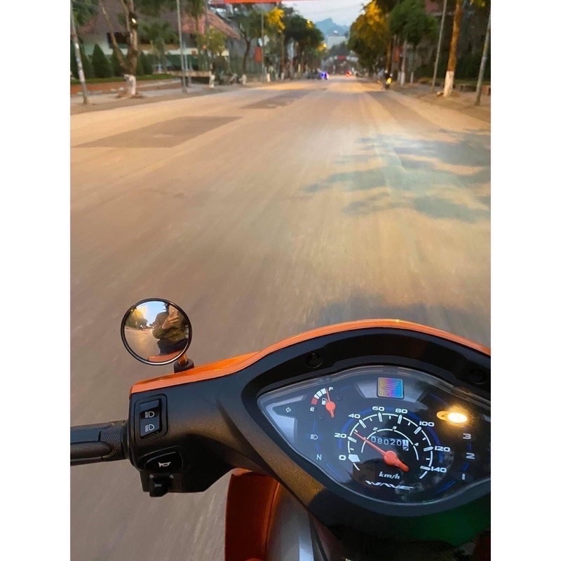 Gương Cầu Nồi Gương Chiếu Hậu Xe Máy Thời Trang Đủ Màu Sắc