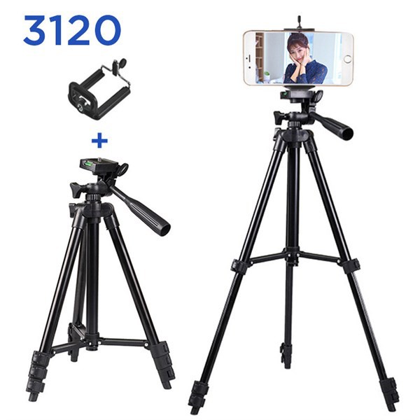 Gậy TRIPOD 3 chân 3120 - Màu đen