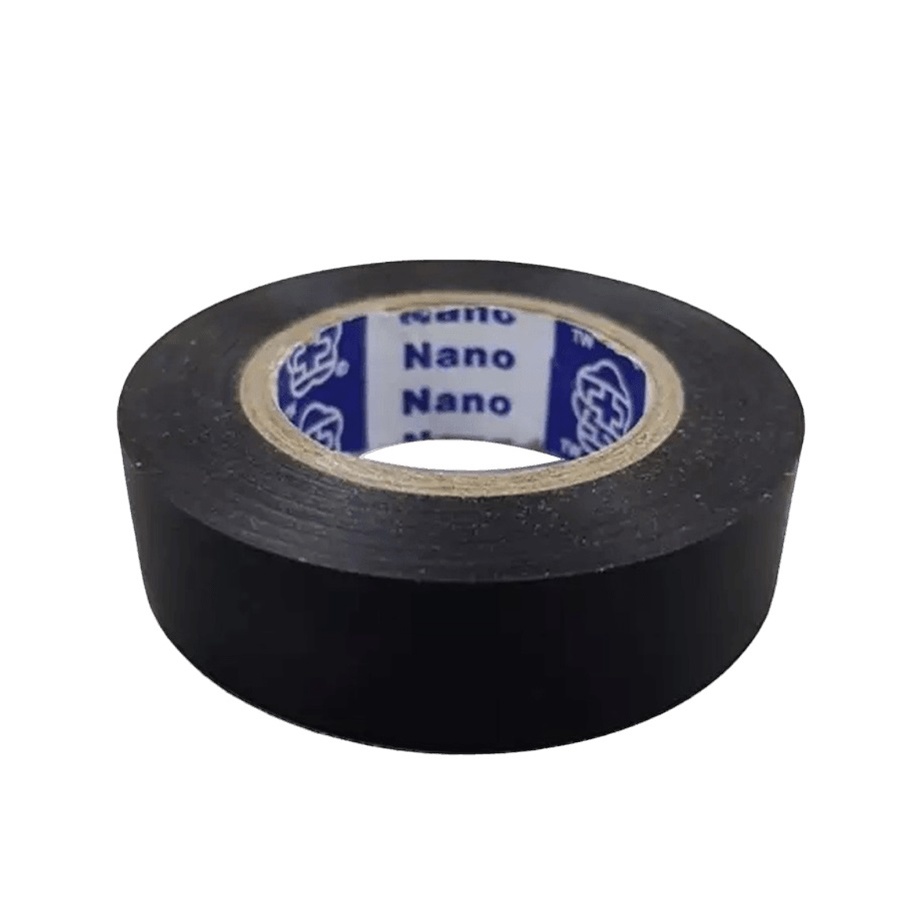 Băng keo cách điện nanoco, băng dính điện Tô Nga Dũng màu đen x 20Y