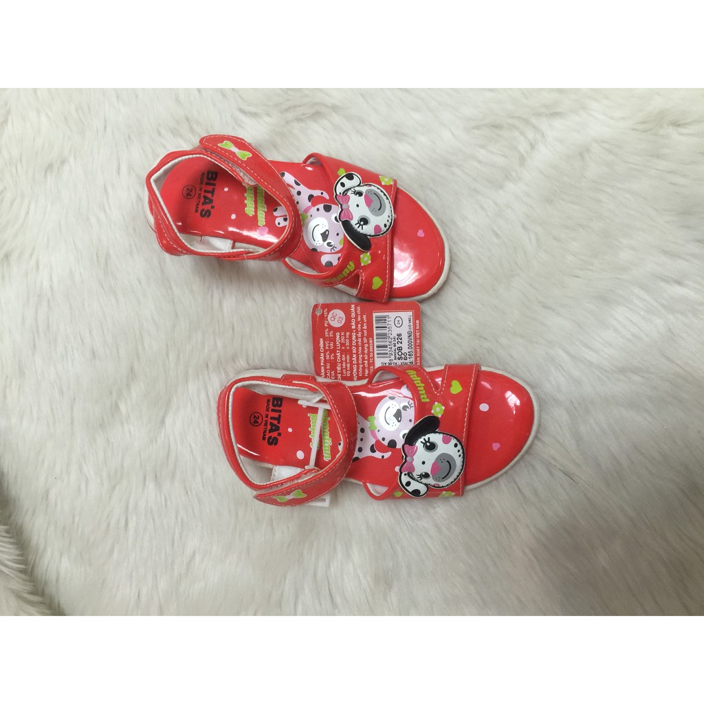 Sandal bitas trẻ em ( khuyến mại 6 sticker)