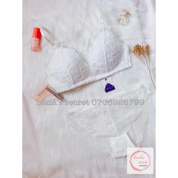 Bộ Đồ Lót Không Gọng Ren Cao Cấp | BigBuy360 - bigbuy360.vn