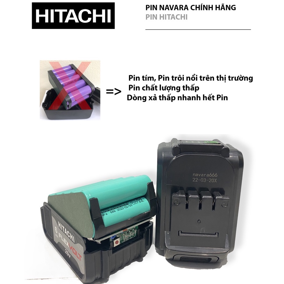 Pin máy khoan, máy siết bulong loại 20-21v, Pin 10cell 5ah