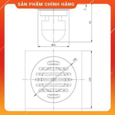 Phễu thu sàn cao cấp, chống hôi, chống côn trùng, chống trào ngược