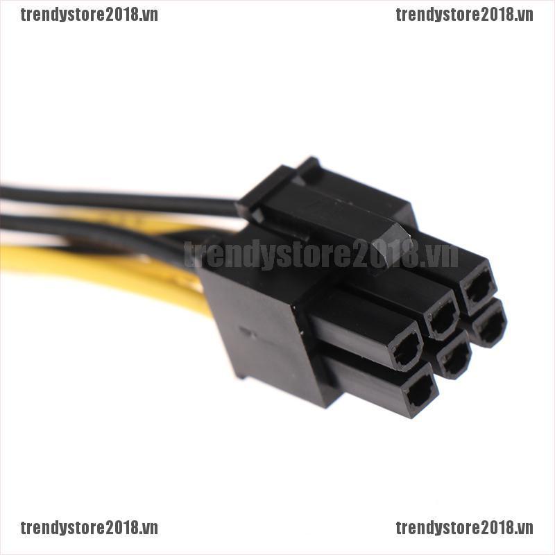 Dây Cáp Nguồn Pci Express 6pin Sang 6 + 2pin Gpu 6 Pin 8pin | BigBuy360 - bigbuy360.vn