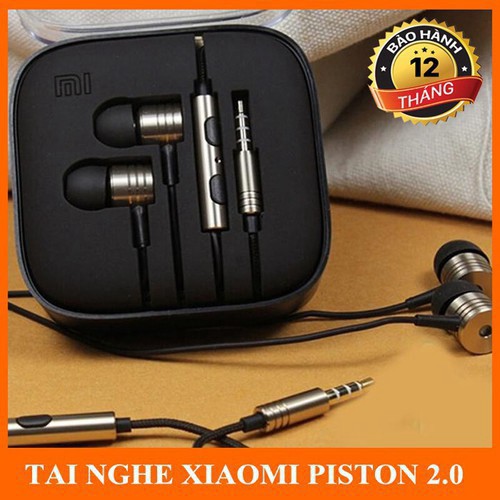 Tai nghe Xiaomi Piston 2.0 Gold Tai nghe Xiaomi Piston lite 2018 AM HAY BASS TRAM