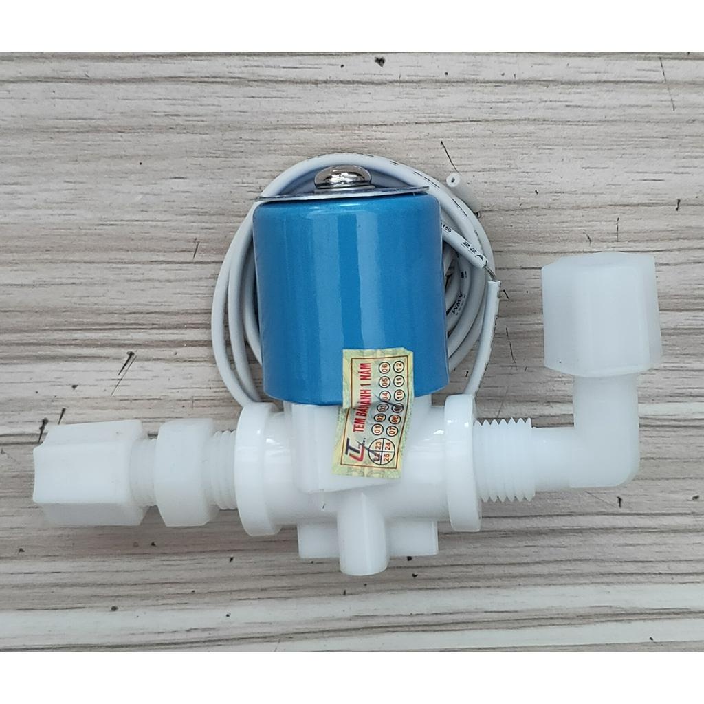 Com bo van từ cút vuông máy lọc ro, van 24v và cút vuông