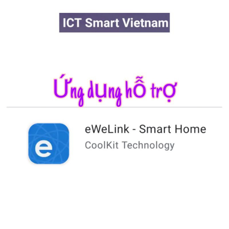 Ổ Cắm WiFi Thông Minh Ewelink Điều Khiển Từ Xa Bằng Giọng Nói Google & Alexa