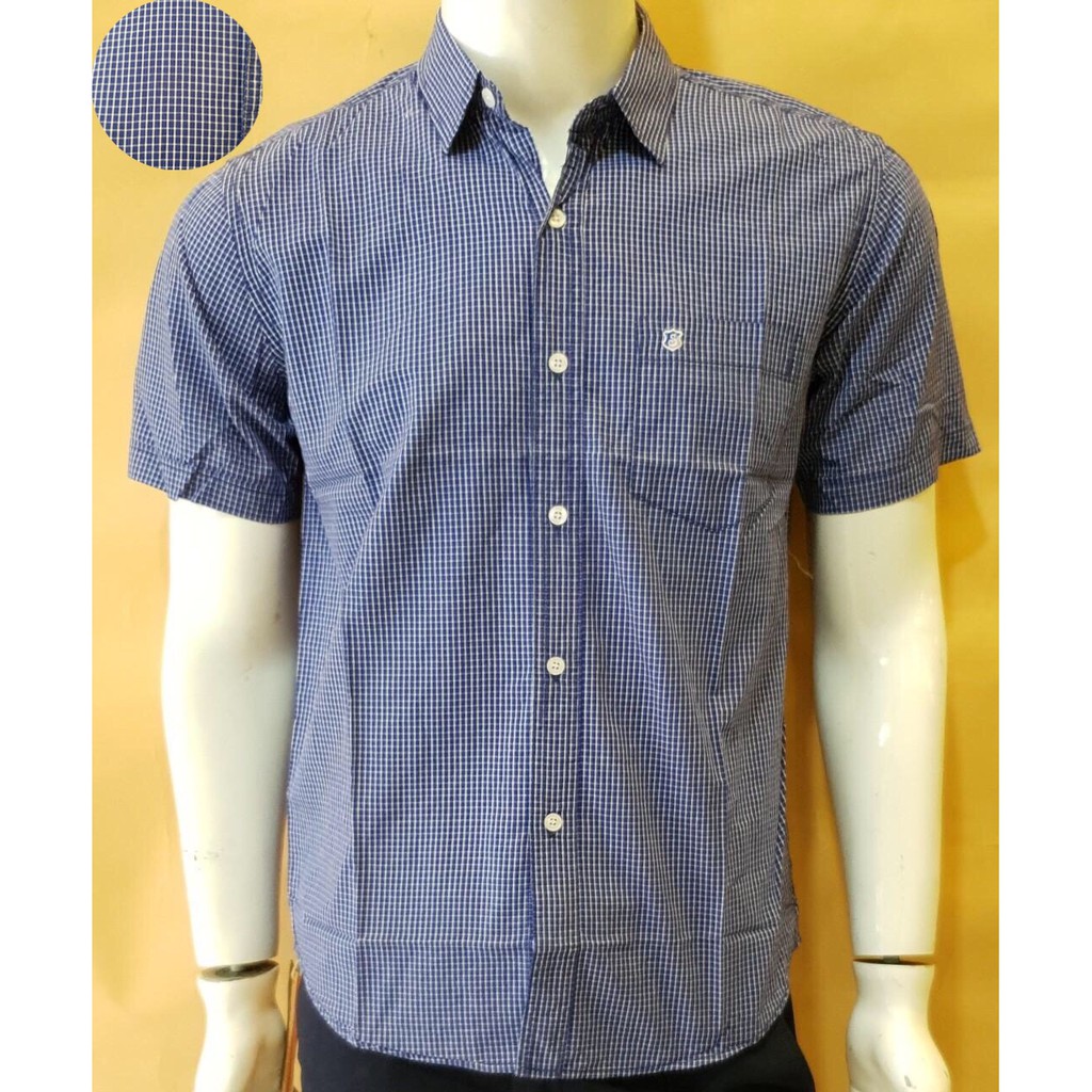 SƠ MI NAM NGẮN TAY CARO NHỎ ĐẸP