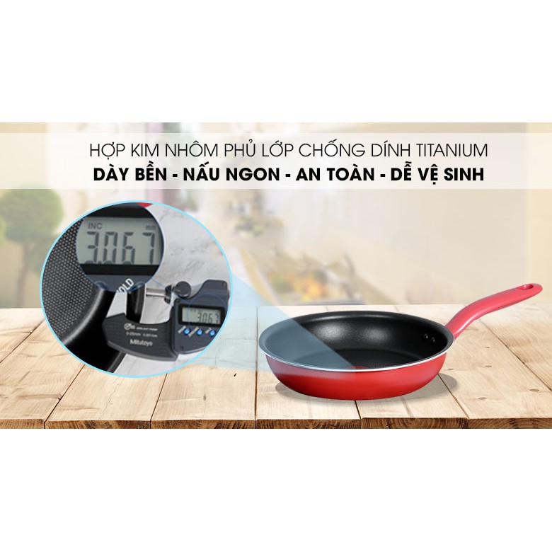 Chảo chiên chống dính Tefal 21cm/24cm/28cm So chef