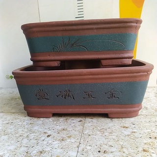 Chậu Trung Quốc chữ nhật - Chậu trồng cây bonsai