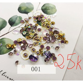 set đá charm trang trí móng tay