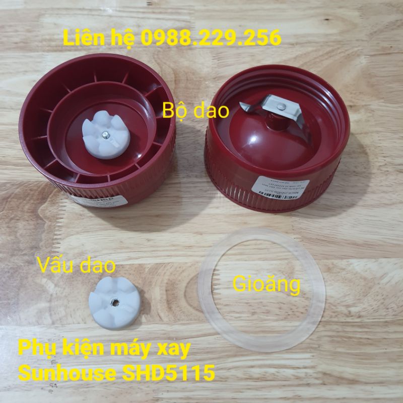 Bộ dao xay khô (Bộ dao 2 lưỡi) máy xay Sunhouse SHD5115