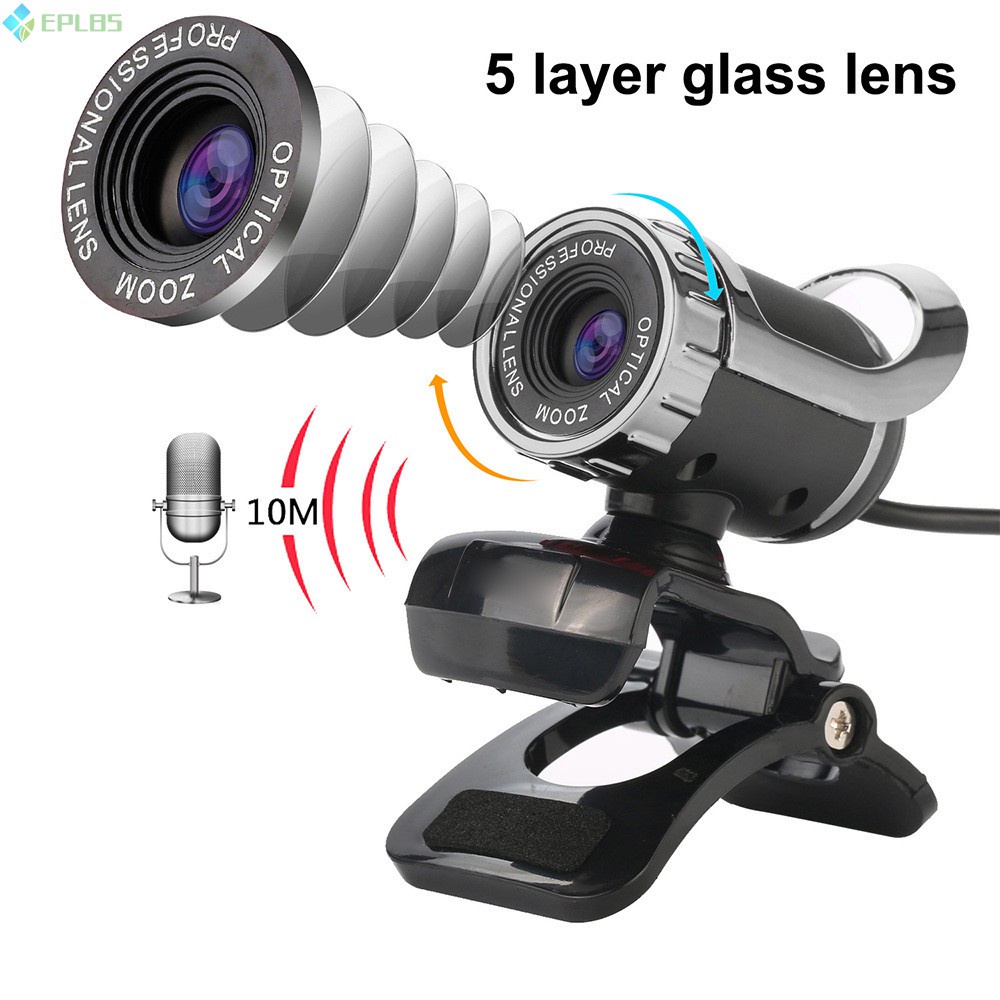 Webcam Máy Tính Độ Phân Giải Cao 1080p Hỗ Trợ Cuộc Gọi Video Có Cổng Usb | BigBuy360 - bigbuy360.vn