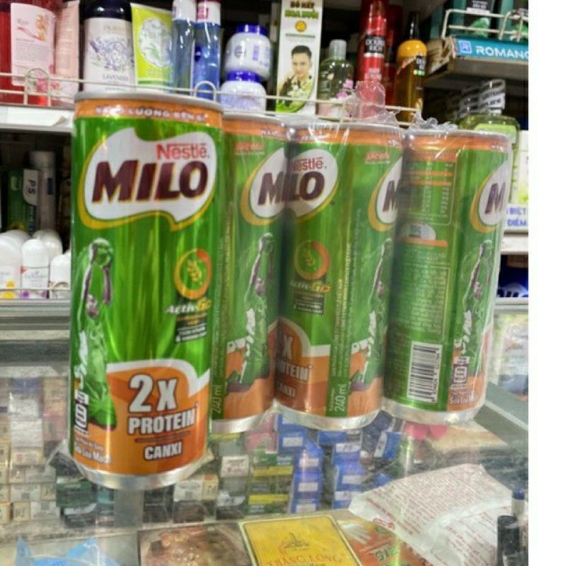 thức uống lúa mạch milo lon 240ml