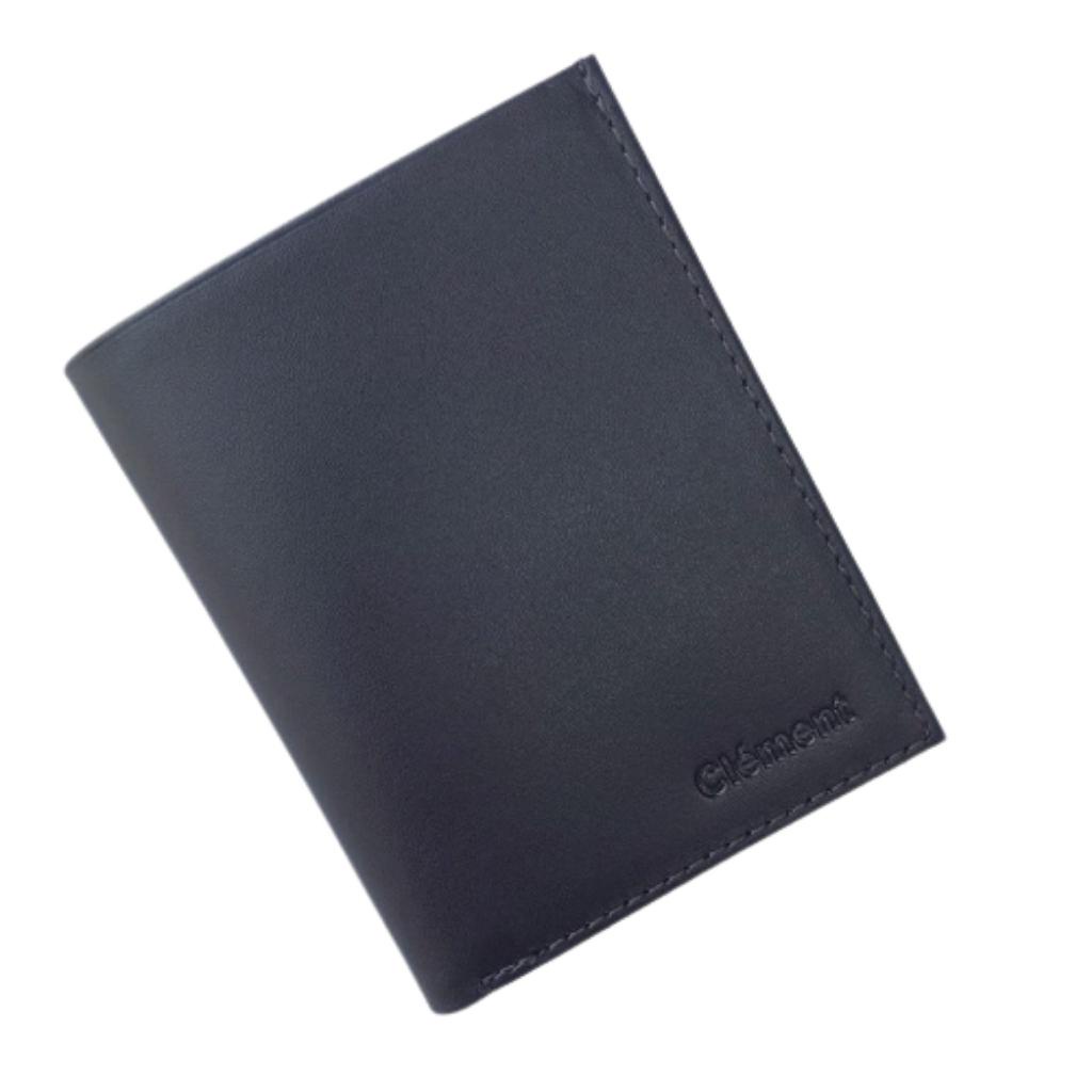 Ví da nam cao cấp, bóp ví nam da bò thật Clément – CM003 - BH 12 tháng - Full box