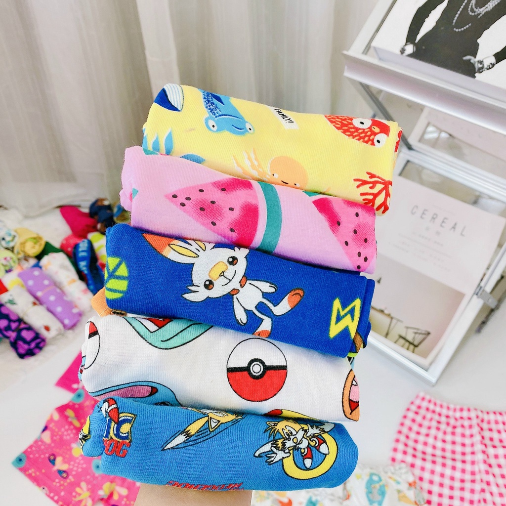 Quần Chục Bé Trai, Quần Chục Đùi Cotton Nhiều Màu Sắc Cho Bé Trai Gái Từ 1 2 3 Tuổi Binhphuong.Store M10