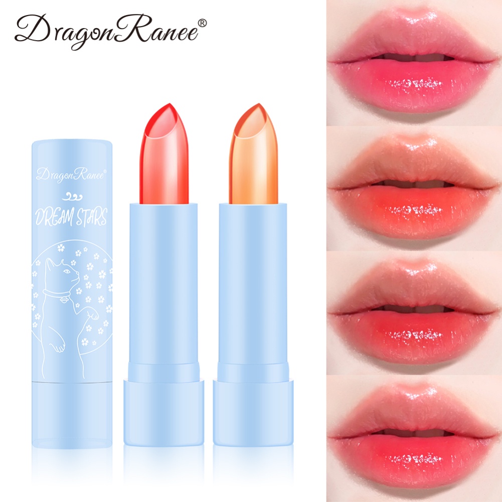 Hàng Có Sẵn Son Môi Thay Đổi Nhiệt Độ Son Dưỡng Ẩm Màu Nhẹ Son Dưỡng Sửa Chữa Môi Dạng Thạch Xỉn Màu Thanh Toán Khi Nhận Hàng