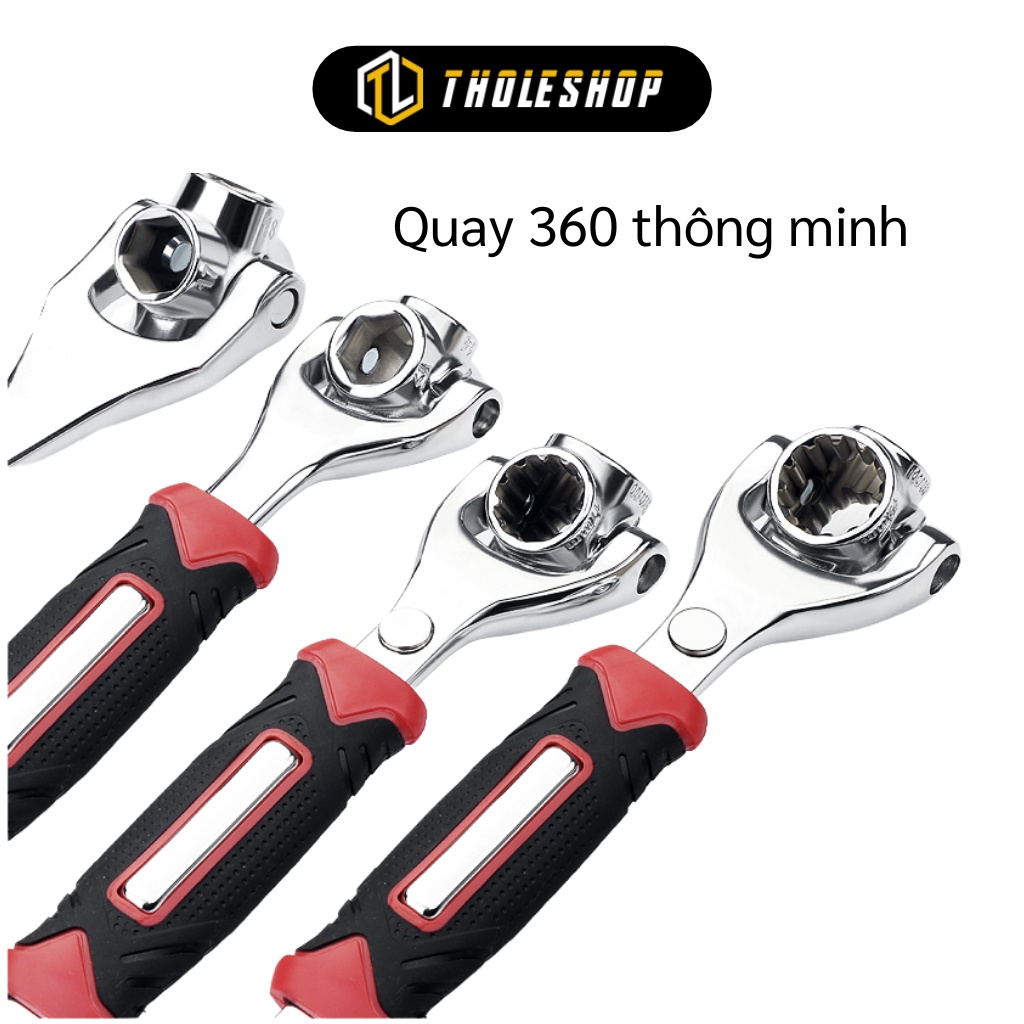 Cờ Lê Đa Năng - Cờ Lê 8 Đầu  Xoay 360 Độ 48 Trong 1 Thông Minh, Tiện Dụng 7615