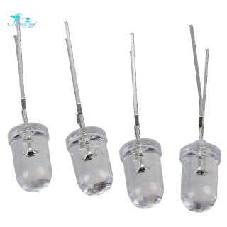 Set 50 Đèn Điốt Phát Sáng Màu Đỏ 5mm 120mw 660nm