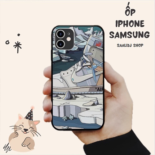 Ốp Lưng Ip Pro max Giày Air Cool Băng Bắc Cực Nhựa Dẻo cho IPHONE SAMSUNG NIKPOD00014