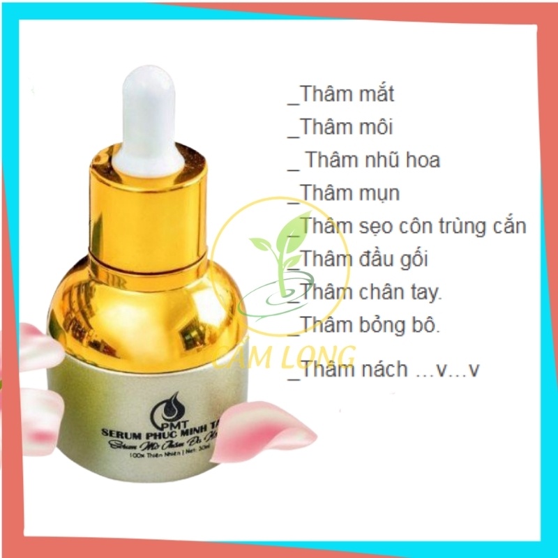 Serum Giảm Mờ Thâm Nách Môi Vùng Kín Bikini Quầng Mắt Sẹo PHÚC MINH TÂM SMTPMTKT33 Dưỡng Ẩm Bổ Sung Dưỡng Chất Mờ Thâm