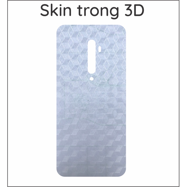 Miếng dán mặt lưng skin carbon Oppo Reno 2 / Reno 2F / Reno 2Z