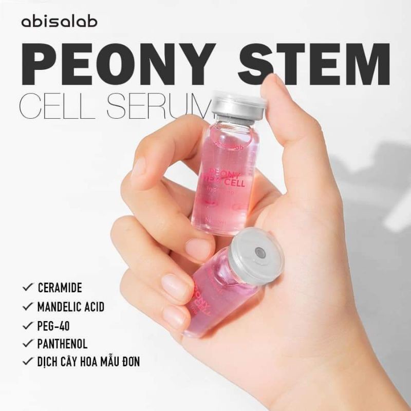 SIÊU DƯỠNG CHẤT PEONY STEM CELL SERUM