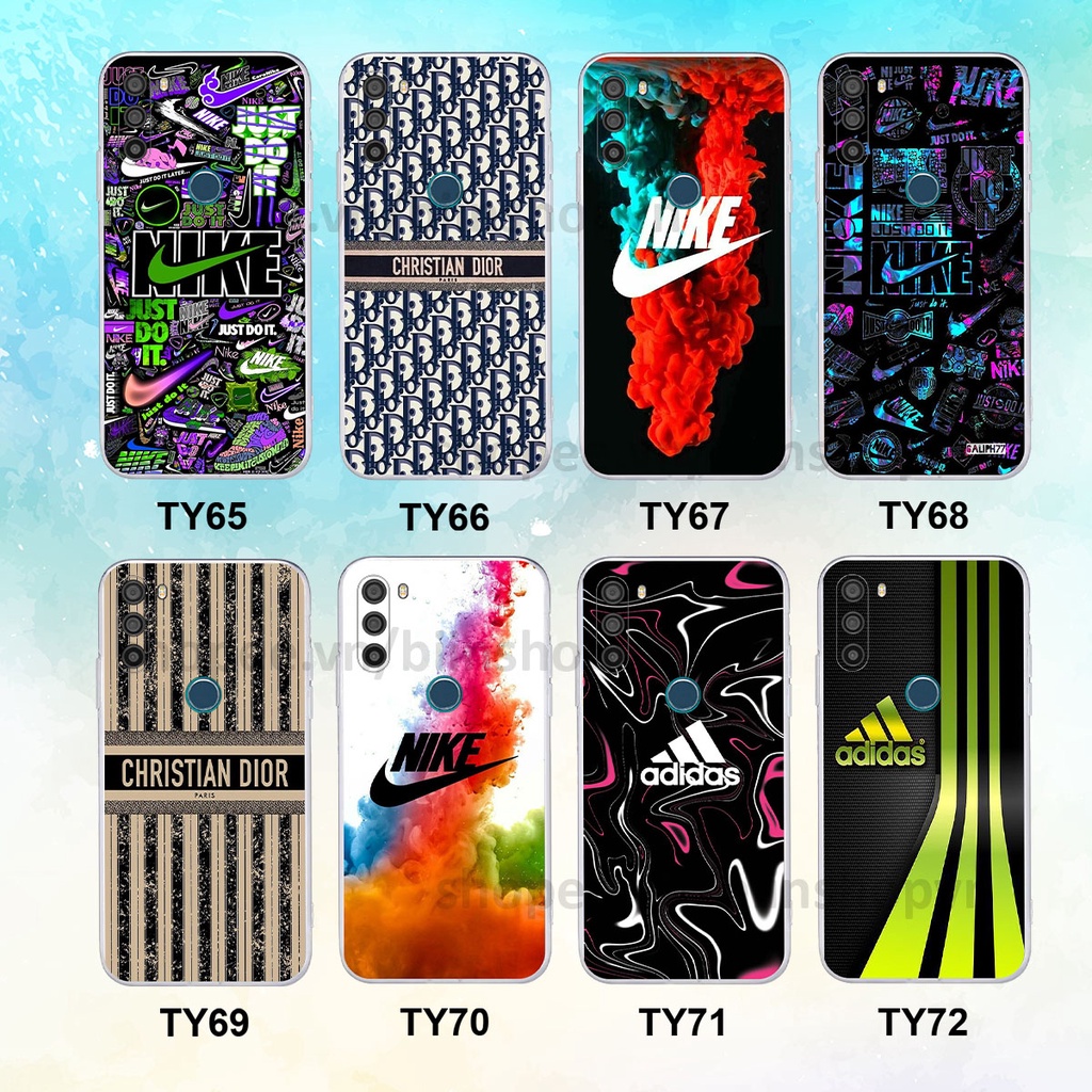 Ốp Vsmart Active 3 in hình thương hiệu nhiều màu sắc thể thao cá tính thời trang