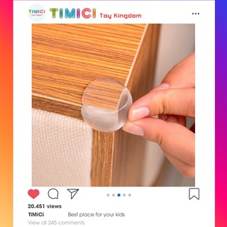 Miếng Bịt Góc Bàn, Bọc Cạnh Bàn Silicon Tránh Va Đập, An Toàn Cho Bé Và Người Già