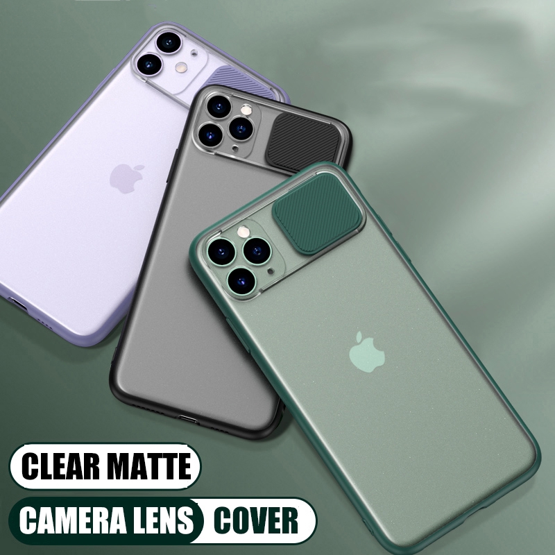 Case for iPhone 13 12 Pro Max 12 Mini Case Ốp điện thoại TPU mềm chống sốc có nắp trượt bảo vệ máy ảnh cho iPhone SE 2 11 Pro Max 7 8 Plus X XR XS Max | BigBuy360 - bigbuy360.vn