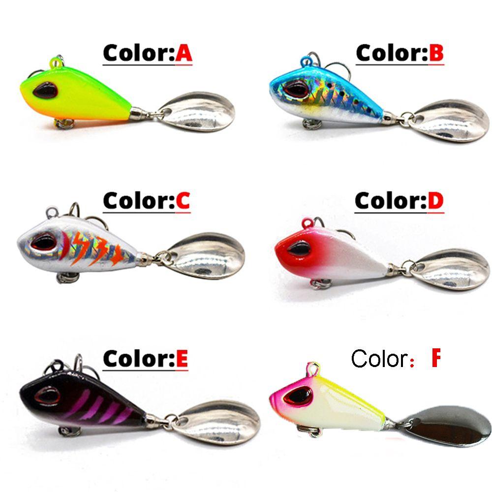 Móc Câu Cá Kim Loại 6 / 10 / 17 / 25g Thiết Kế Xoay Tròn Tiện Dụng