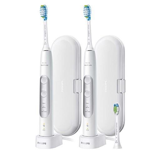 [HOT SALE] - Bộ đôi bàn chải điện sóng âm Philips Sonicare ProtectiveClean 6100, 7000