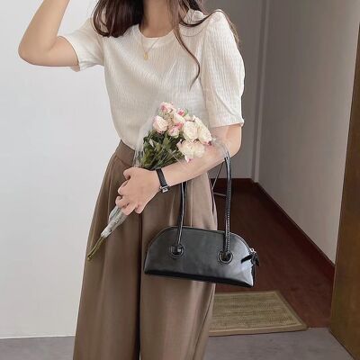 Handbag hến quai dài da  T-AB309