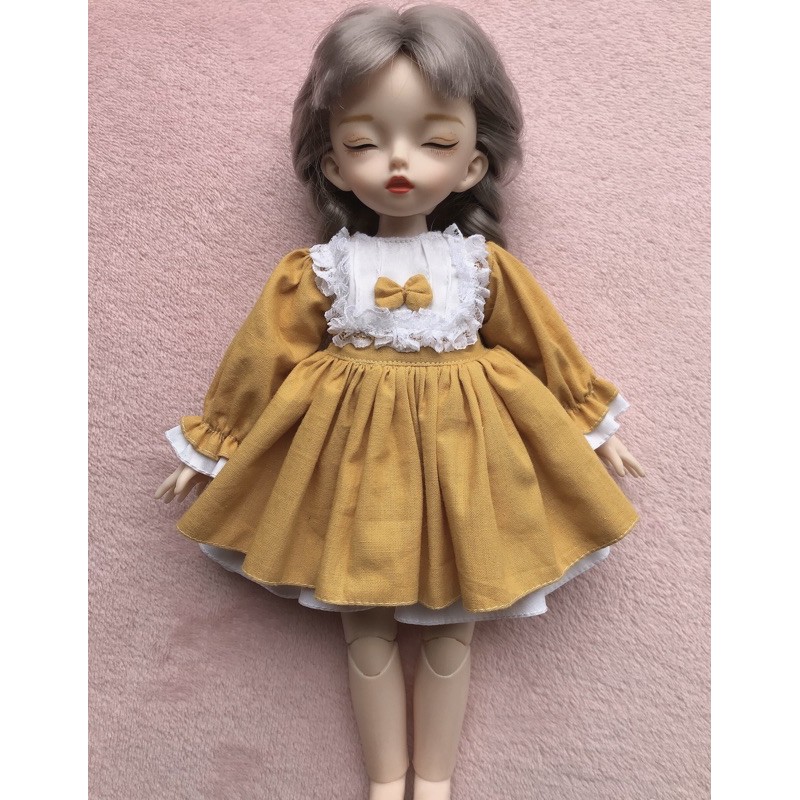 💐váy xinh cho búp bê💐size:1/8.xiny.barbie.doris30cm.60cm