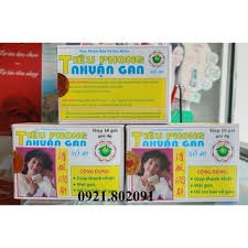 Tiêu phong nhuận gan số 40 hộp 10 gói TIEU PHONG NHUAN GAN
