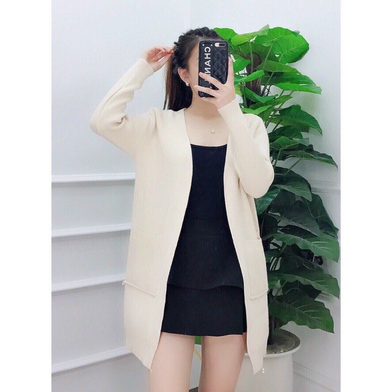Áo khoác len cardigan dáng dài hàng nhập đẹp(có clip)[BÃO SALE CHƯA TỪNG CÓ] | BigBuy360 - bigbuy360.vn