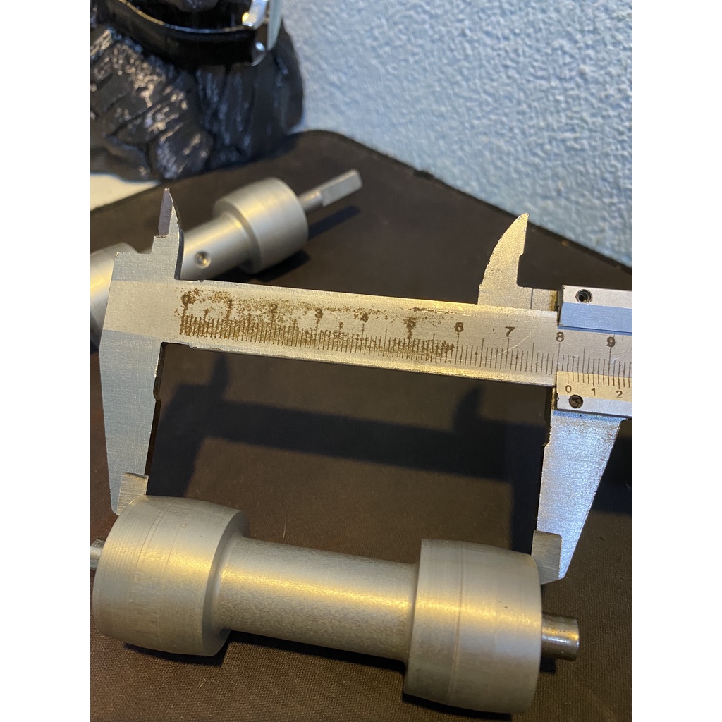 Con lăn băng tải trục 8mm