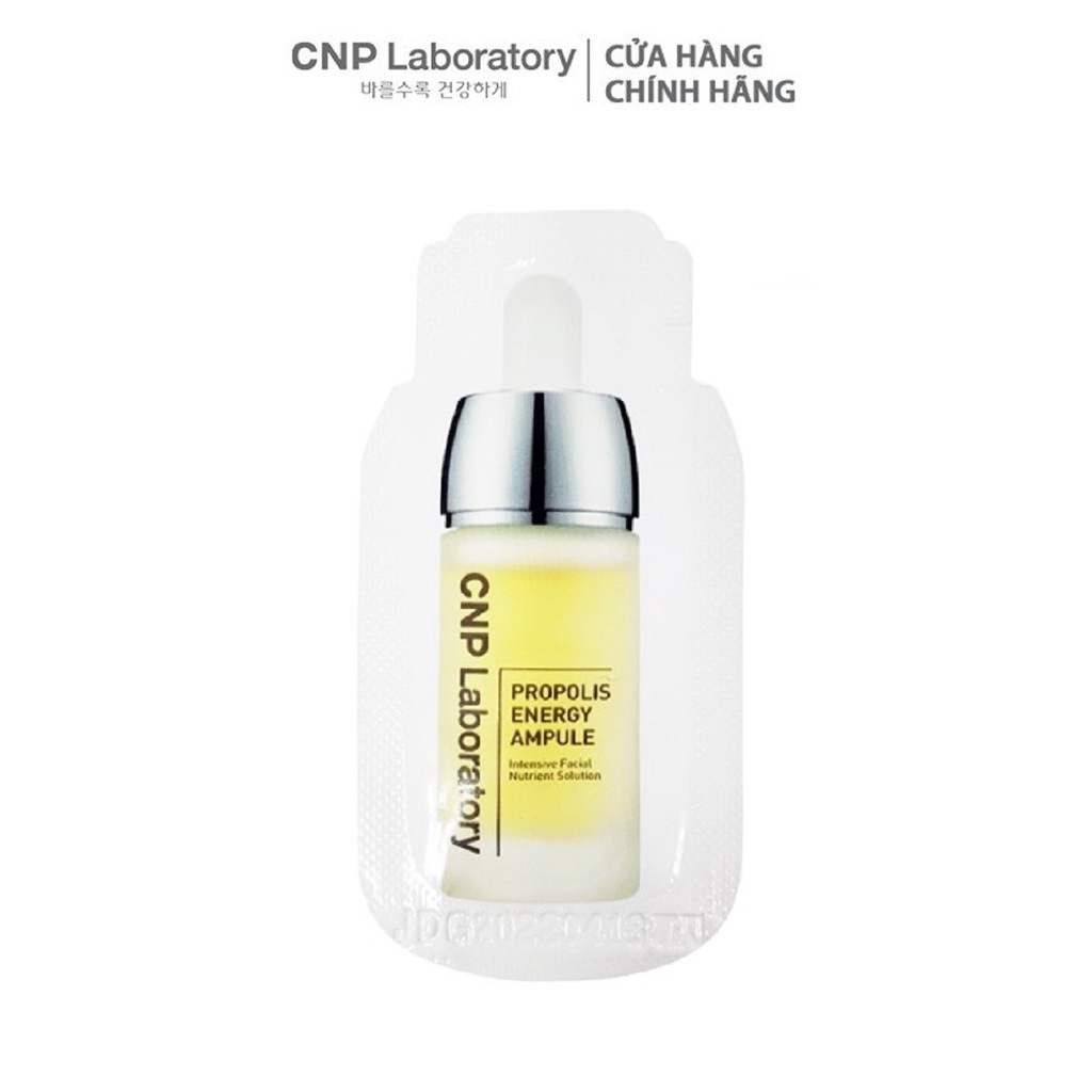 [HB Gift] Combo 8 gói Tinh chất keo ong tái tạo phục hồi da CNP Laboratory Propolis Energy Ampule 1mlx8